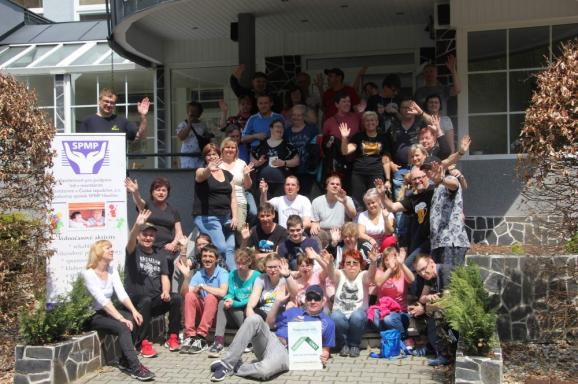 SPMP ČR pobočný spolek Haviřov - Rehabilitační víkendový pobyt pro mentálně hendikepované v krásné přírodě - Areál Setina