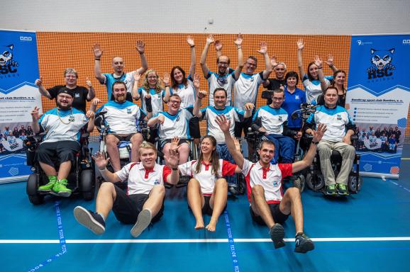 Handicap Sport Club Havířov, z.s. - Podpora reprezentantů ČR z klubu HSC Havířov v paralympijském sportu bocii při zahraničních a mezinárodních turnajích